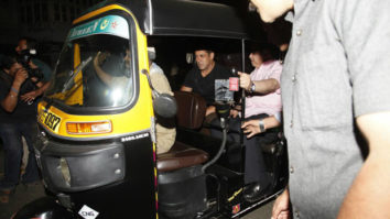 OMG! Salman Khan ditches his high end car and travels in a rickshaw! Here’s why!