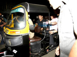 Salman Khan snapped taking a rickshaw ride after seeing off Katrina Kaif