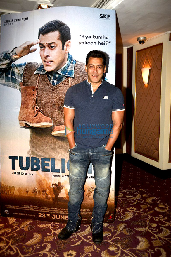 Salman Khan snapped during his film ‘Tubelight’s promotions Salman Khan snapped during his film ‘Tubelight’s promotions