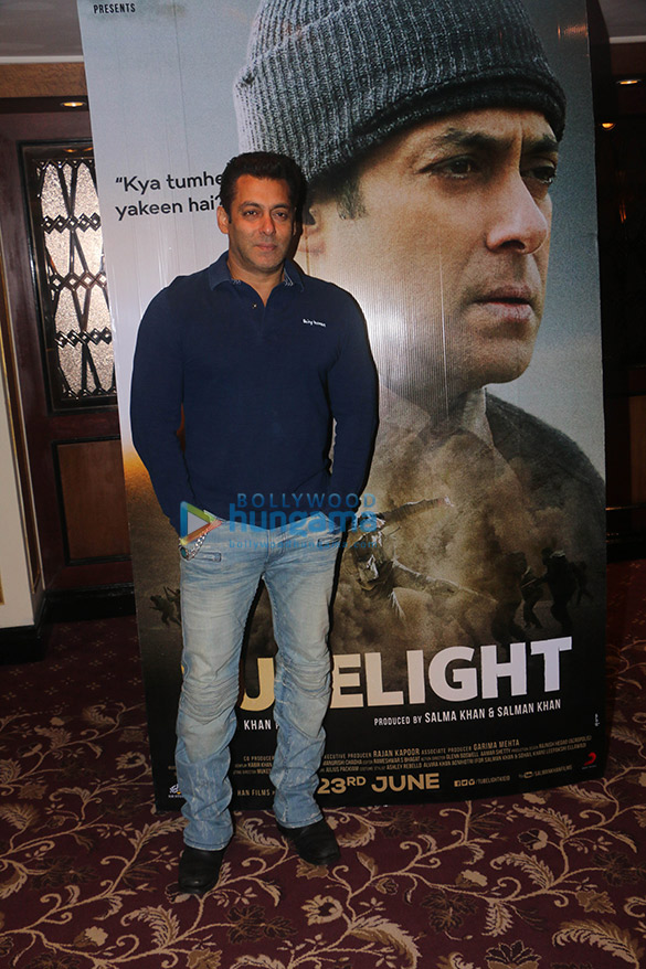 Salman Khan snapped during the promotions of his film ‘Tubelight’