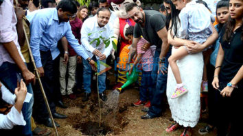 Sanjay Dutt graces the tree plantation drive by Asif Bhamla Foundation