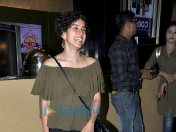 Sanya Malhotra snapped at PVR Juhu