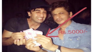 Shah Rukh Khan FINALLY QUITS and pays Rs. 5000 to Ranbir Kapoor. Read ALL THE DETAILS HERE!