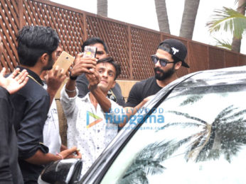Shahid Kapoor & Ishaan Khattar snapped at Juhu