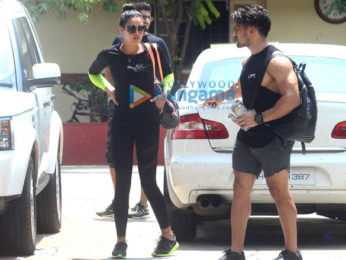 Shahid Kapoor, Mira Rajput, Kareena Kapoor Khan and Amrita Arora snapped at the gym