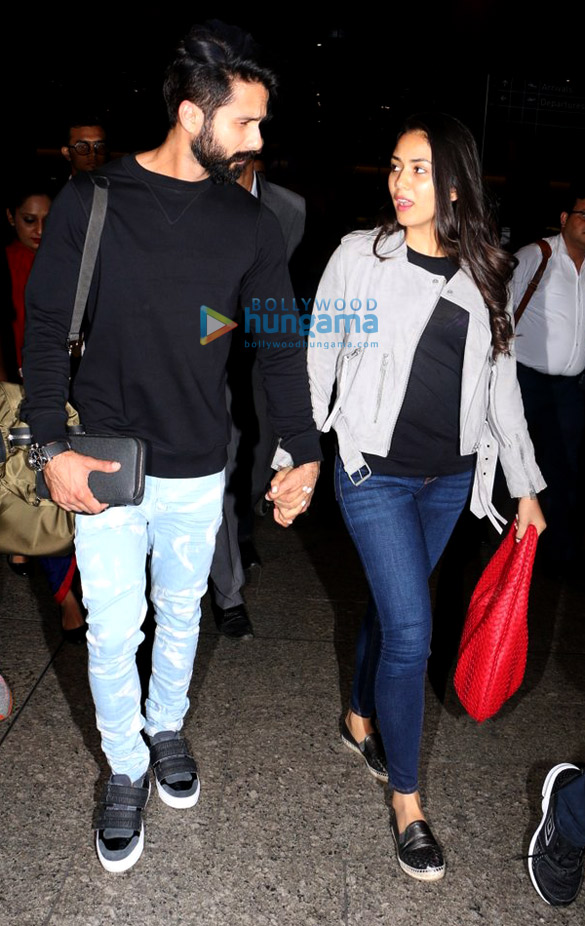 shahid kapoor and mira rajput snapped returning from london 4