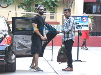 Shahid Kapoor snapped at gym in Bandra