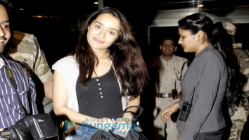 Shraddha Kapoor snapped leaving for her Italian holiday
