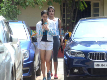 Sohail Khan, Sara Ali Khan, Rhea Chakraborty and Sooraj Pancholi snapped at the gym