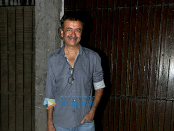 Sonam Kapoor and Raju Hirani snapped in Juhu