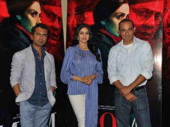 Sridevi, Akshaye Khanna and Nawazuddin Siddiqui snapped promoting their film 'Mom'