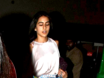 Sushant Singh Rajput, Sara Ali Khan, Amrita Singh and Abhishek Kapoor snapped at Olive