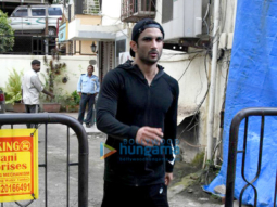 Sushant Singh Rajput snapped post a meeting in Bandra