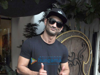 Sushant Singh Rajput snapped post his spa sessions at Myrah in Juhu