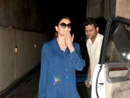 Sushmita Sen snapped in Bandra
