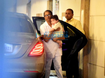 Taimur Ali Khan snapped at home