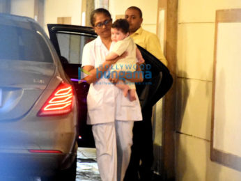 Taimur Ali Khan snapped at home