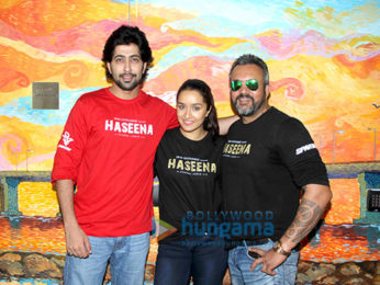 'Team Haseena Parkar' at the Facebook office Mumbai