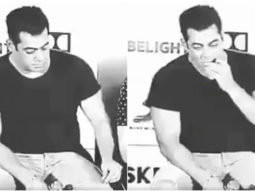 CAUGHT ON CAMERA: This hilarious video of Salman Khan eating threads from jeans is breaking the Internet