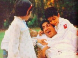 WOW! This picture of Abhishek Bachchan with his father Amitabh Bachchan and sister Shweta will give you family goals