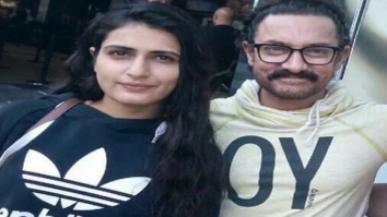 Thugs of Hindostan stars Aamir Khan, Amitabh Bachchan and Fatima Sana Shaikh go out for a movie