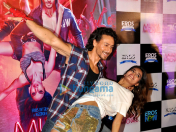 Tiger Shroff and Nidhhi Agerwal launch the song 'Ding Dang' from 'Munna Michael'