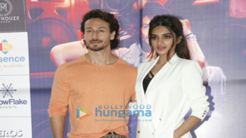Tiger Shroff and Nidhhi Agerwal promote their film ‘Munna Michael’ in Pune