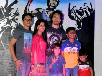 Tiger Shroff snapped during the film promotions of 'Munna Michael'