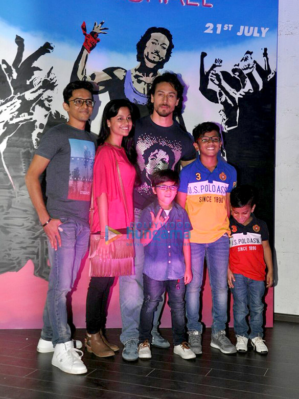 tiger snapped at munna michael promotions 2