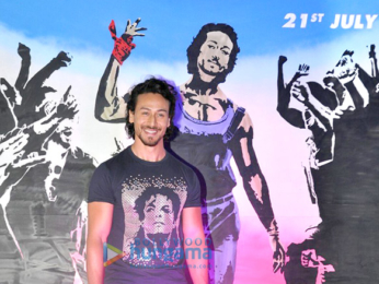 Tiger Shroff snapped during the film promotions of 'Munna Michael'