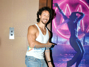 Tiger Shroff snapped during the film promotions of 'Munna Michael'