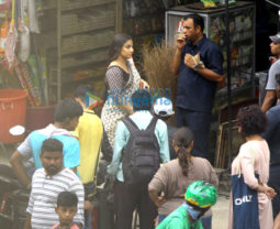 On The Sets Of The Movie Tumhari Sulu