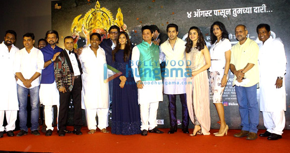 varun dhawan and alia bhatt grace the music launch of the marathi movie bikhari 5