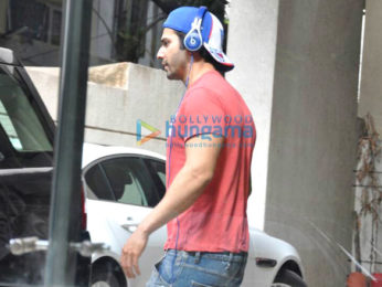 Varun Dhawan snapped at his office in Juhu