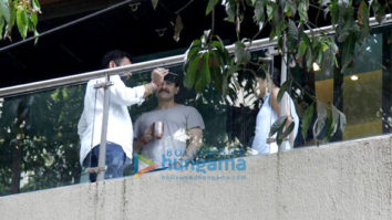 Vikramaditya Motwane and Nikhil Advani snapped at Saif Ali Khan’s house