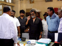WOW! Rajinikanth shoots for Kaala Karikalan in Mumbai and he looks like a ‘Boss’!