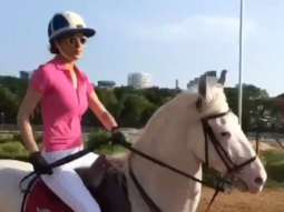 Watch: Kangna Ranaut takes horse riding lessons for Manikarnika: The Queen of Jhansi