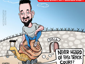 Bollywood Toons: Why was Sanjay Dutt released early? Bollywood Toons: Why was Sanjay Dutt released early?