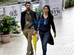 Rahul Dev and Mughda Godse snapped post shopping in Juhu