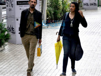 Rahul Dev and Mughda Godse snapped post shopping in Juhu