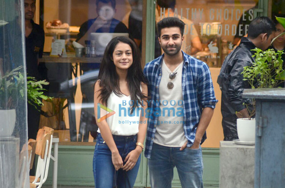 Aadar Jain and Anya Singh snapped at The Kitchen Garden Aadar Jain and Anya Singh snapped at The Kitchen Garden