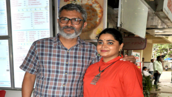 Ace film maker Nitesh Tiwari and his wife Ashwiny Iyer Tiwari snapped together