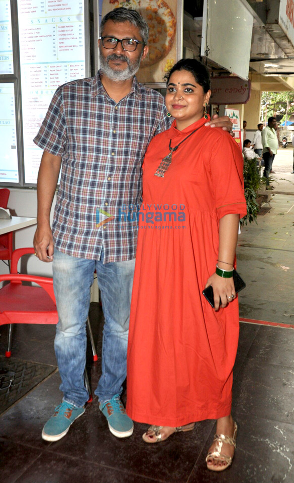 Ace film maker Nitesh Tiwari and his wife Ashwiny Iyer Tiwari snapped together Ace film maker Nitesh Tiwari and his wife Ashwiny Iyer Tiwari snapped together