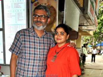 Ace film maker Nitesh Tiwari and his wife Ashwiny Iyer Tiwari snapped together