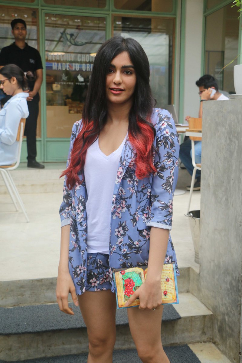 Adah Sharma snapped at Kitchen Garden Adah Sharma snapped at Kitchen Garden