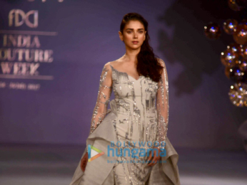 Aditi Rao Hydari walks for Gaurav Gupta at Couture Week in Delhi