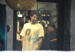 Aditya Roy Kapur snapped at Hakim Aalim’s salon in Bandra