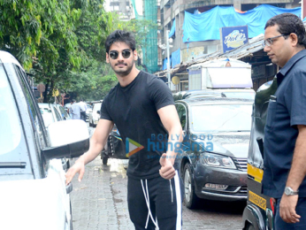 Ahan Shetty snapped in Bandra