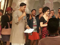 REVEALED: Akshay Kumar and Mouni Roy in traditional avatars while shooting for Gold