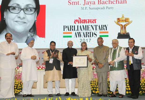 Amitabh Bachchan praises Jaya Bachchan after she receives Best Parliamentarian Award-1